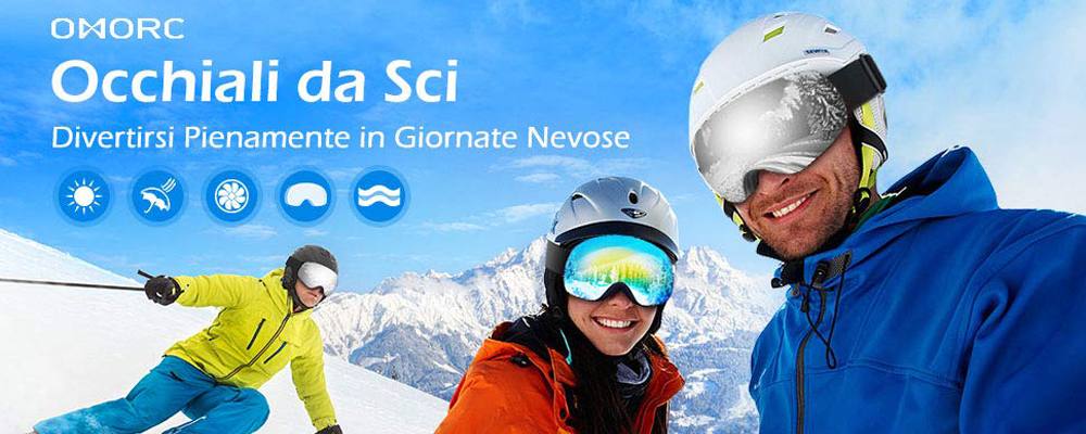 migliore maschera da Sci e Snowboard