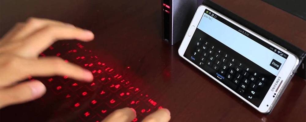 Wireless Laser Keyboard