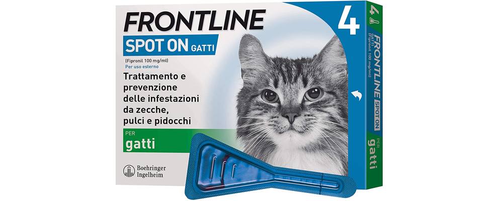 pipette (Spot-On) per gatti (protezione zecche, pulci e pidocchi)