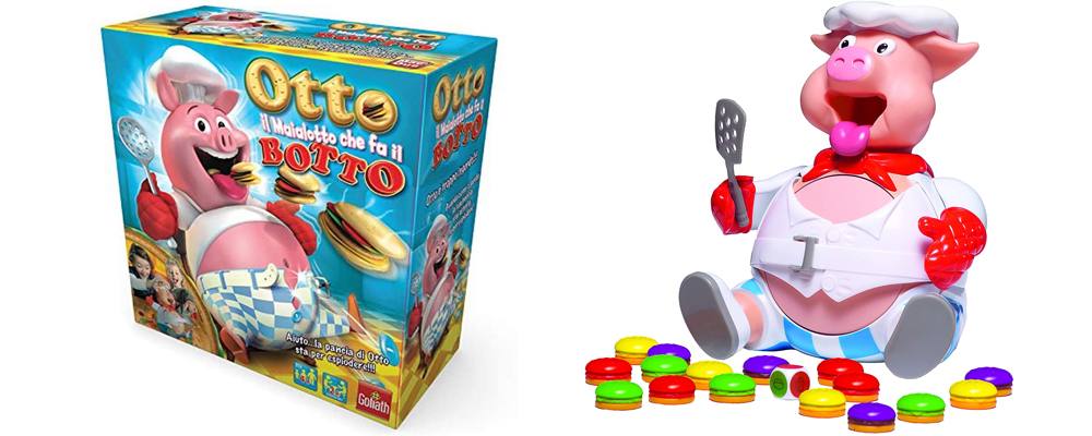 Otto il Maialotto che fa il botto, il miglior gioco in scatola da tavolo