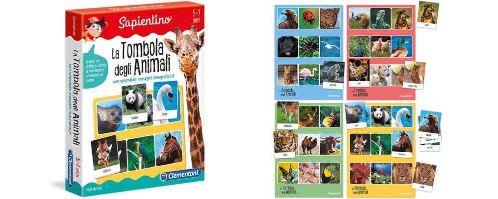 Sapientino - La Tombola degli Animali, il miglior gioco in scatola da tavolo