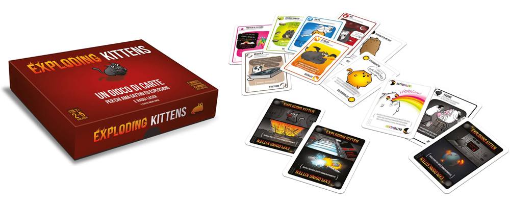 Exploding Kittens, il miglior gioco in scatola da tavolo