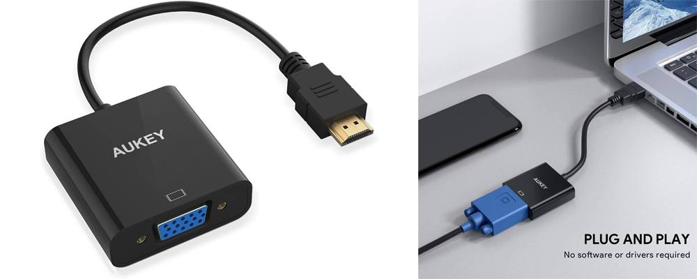 AUKEY, il miglior adattatore da HDMI a VGA