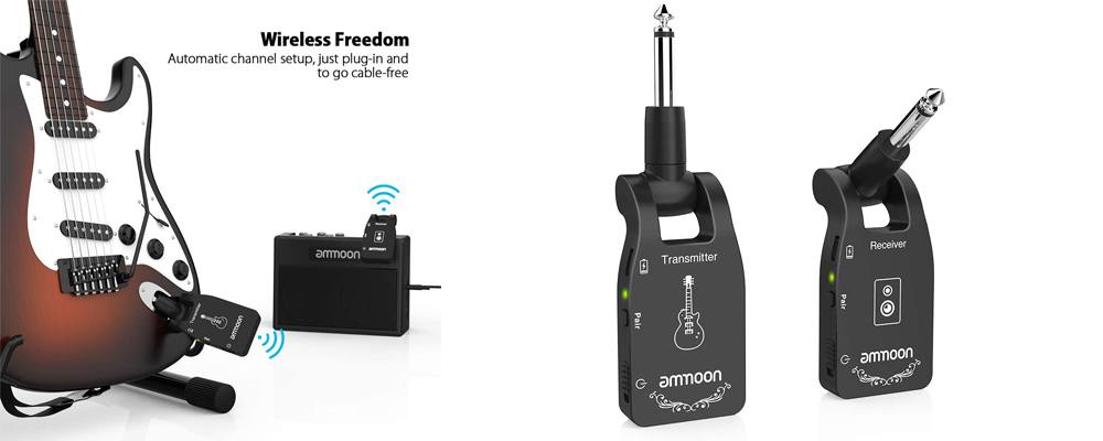 sistema Wireless per chitarra e basso