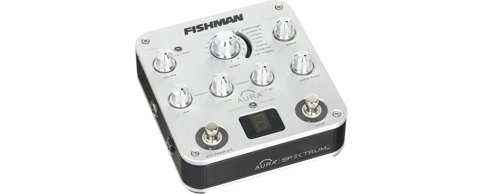 Fishman Aura Spectrum DI, il miglior multieffetto per chitarra acustica