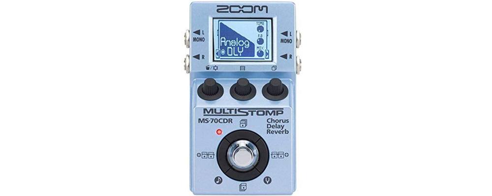 Zoom - Ms-70Cdr/Ifs, il miglior multieffetto per chitarra acustica