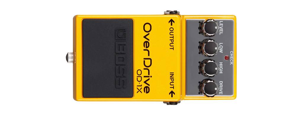 BOSS OD-1X OverDrive, il miglior pedale overdrive per chitarra elettricastr