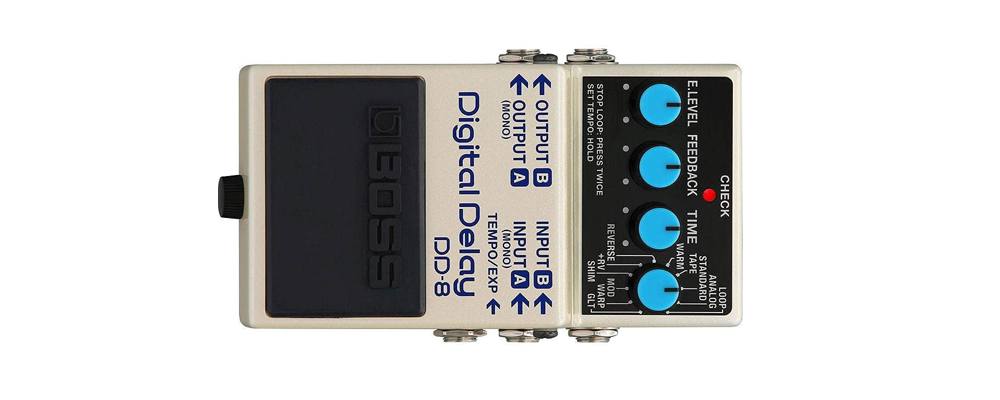 BOSS DD-8 Digital Delay, il miglior pedale effetto Delay