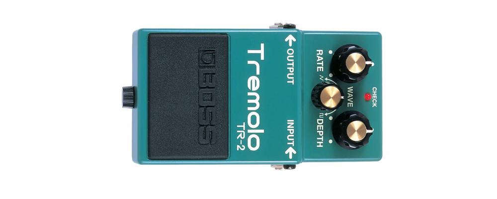 BOSS TR-2 Tremolo, il miglior pedale effetto Tremolo