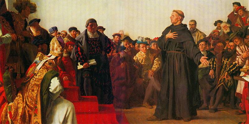 Come si chiama il teologo tedesco che diede l'avvio alla riforma protestante?