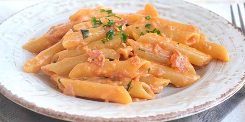 Penne al baffo