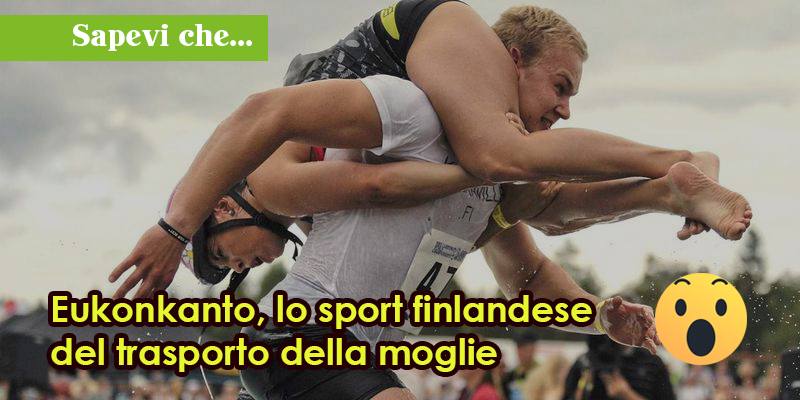 Eukonkanto, lo sport finlandese del trasporto della moglie