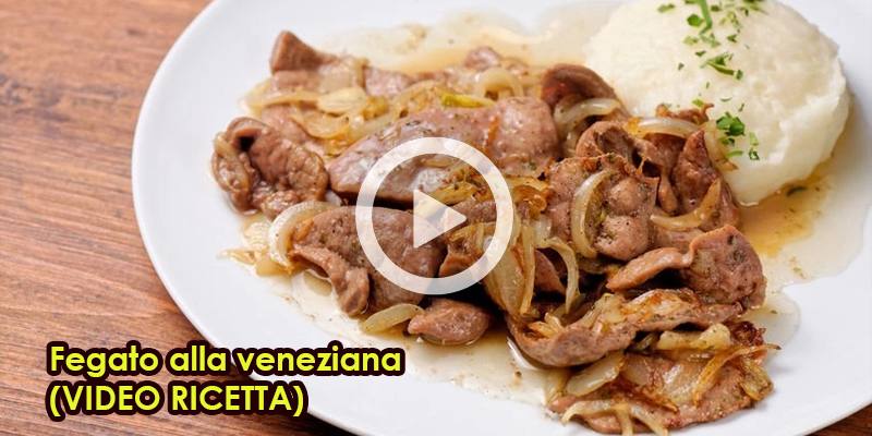 Fegato alla veneziana (VIDEO RICETTA)