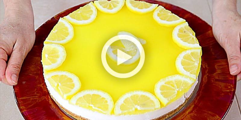 Cheesecake al limone (VIDEO RICETTA)