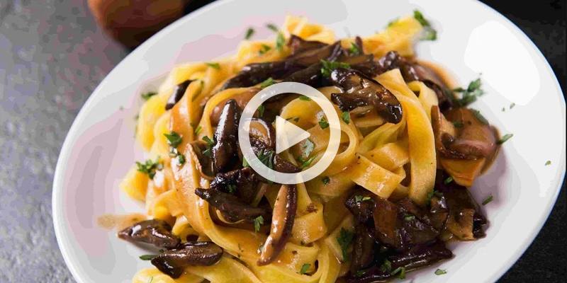 Tagliatelle ai funghi porcini