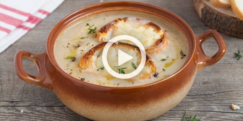 Zuppa di cipolle (VIDEO RICETTA)