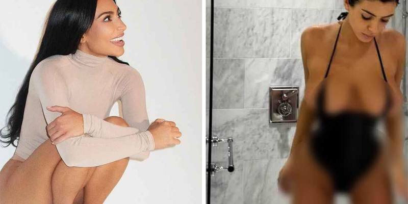 Kim Kardashian senza mutande per prendere in giro Bianca Censori