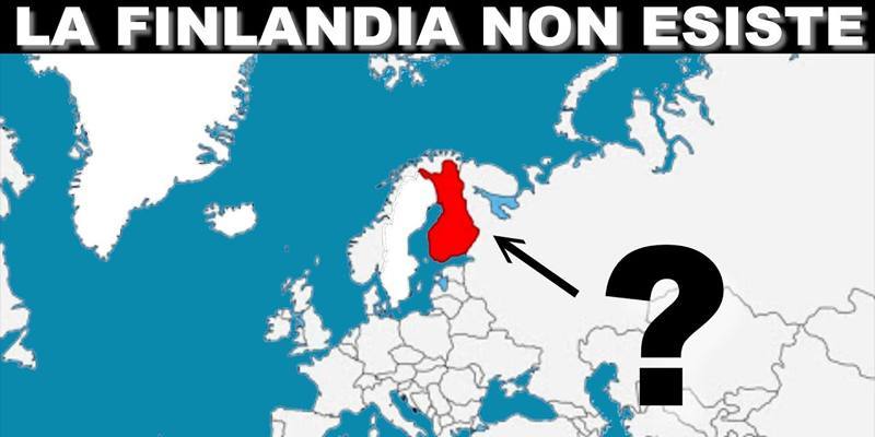 Complottismo: la Finlandia non esiste