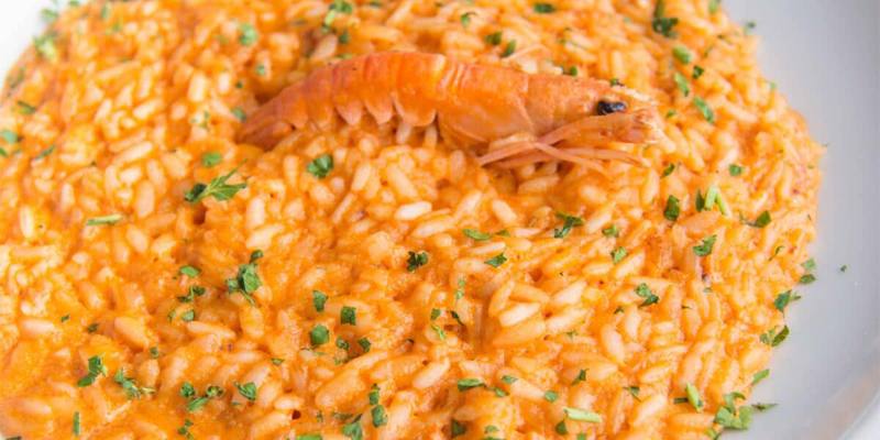 Risotto alla crema di scampi (VIDEO RICETTA)